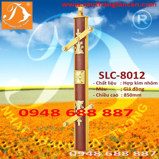 Trụ lan can hơp kim nhôm SLC-8012