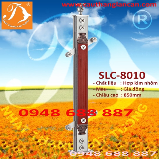 Trụ lan can hơp kim nhôm SLC-8010