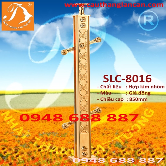 Trụ lan can hơp kim nhôm SLC-8016